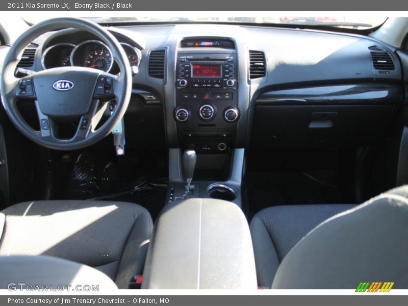 Ebony Black / Black 2011 Kia Sorento LX