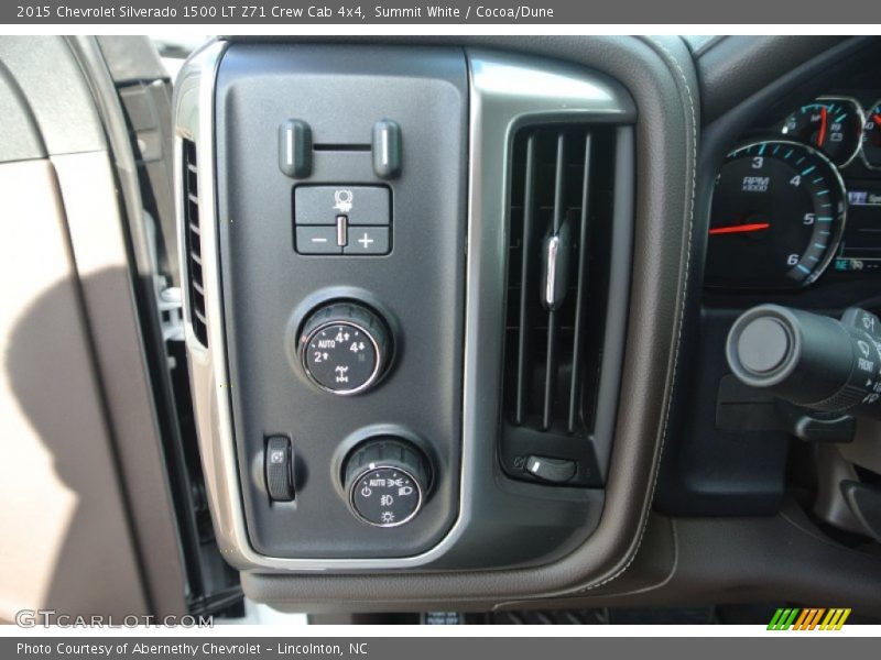 Summit White / Cocoa/Dune 2015 Chevrolet Silverado 1500 LT Z71 Crew Cab 4x4