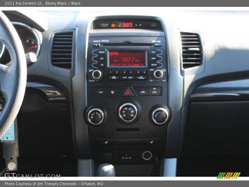 Ebony Black / Black 2011 Kia Sorento LX