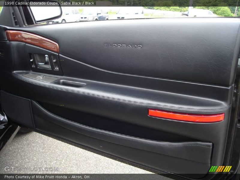 Sable Black / Black 1998 Cadillac Eldorado Coupe