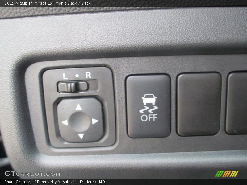 Mystic Black / Black 2015 Mitsubishi Mirage ES