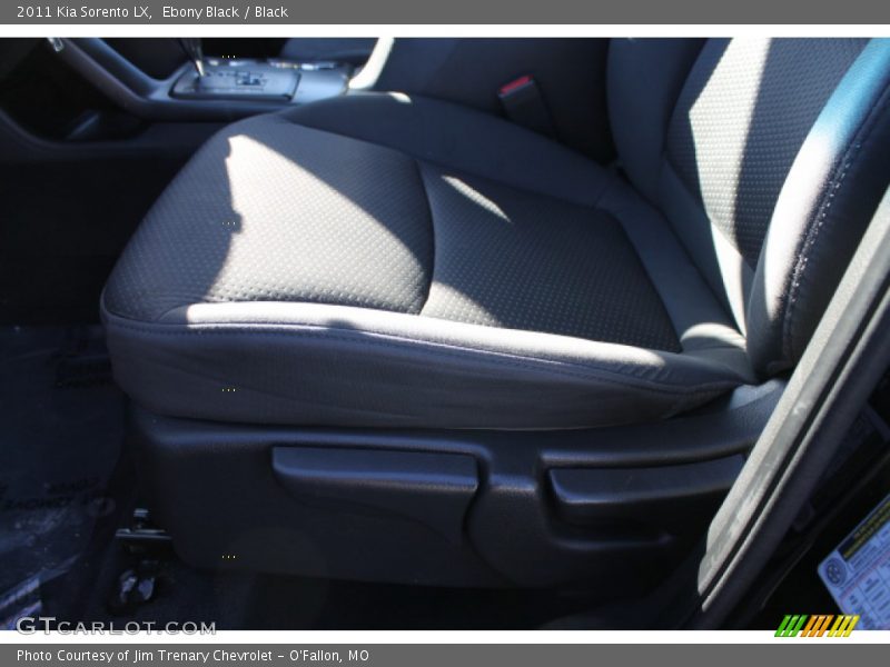 Ebony Black / Black 2011 Kia Sorento LX