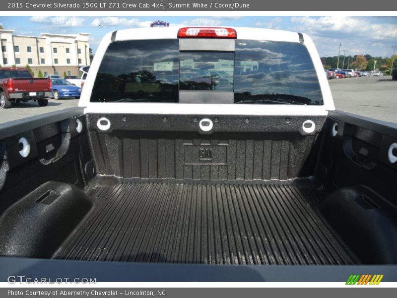 Summit White / Cocoa/Dune 2015 Chevrolet Silverado 1500 LT Z71 Crew Cab 4x4