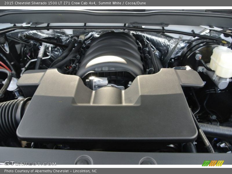 Summit White / Cocoa/Dune 2015 Chevrolet Silverado 1500 LT Z71 Crew Cab 4x4