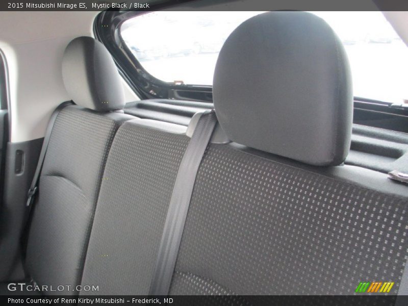 Mystic Black / Black 2015 Mitsubishi Mirage ES