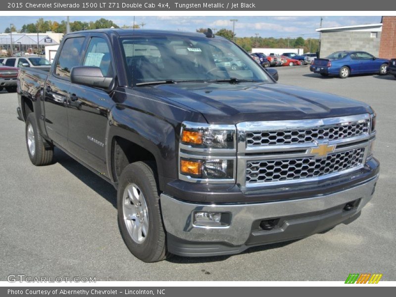 Tungsten Metallic / Jet Black 2015 Chevrolet Silverado 1500 LT Z71 Double Cab 4x4