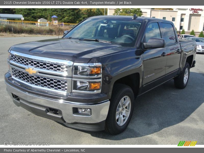 Tungsten Metallic / Jet Black 2015 Chevrolet Silverado 1500 LT Z71 Double Cab 4x4