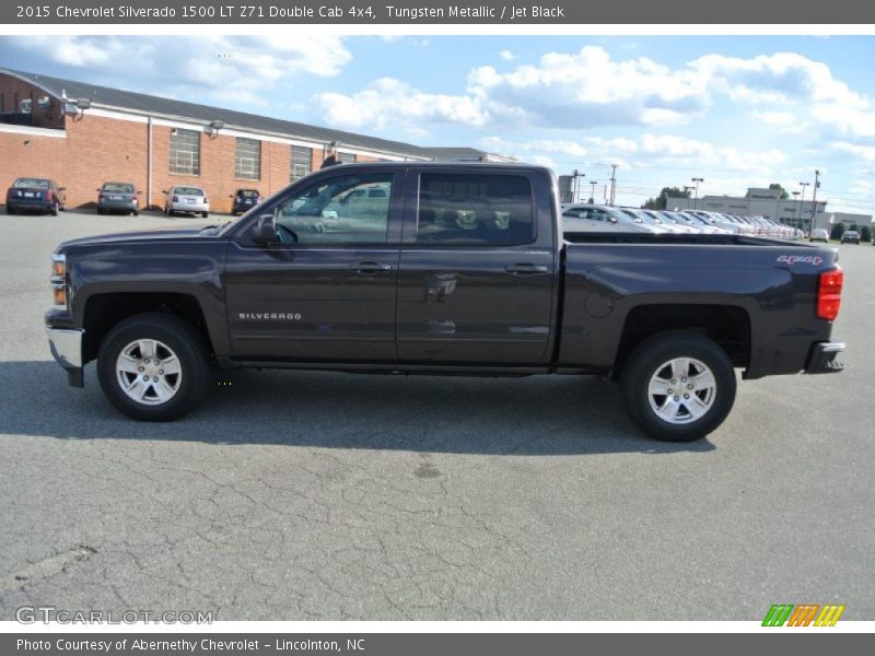 Tungsten Metallic / Jet Black 2015 Chevrolet Silverado 1500 LT Z71 Double Cab 4x4