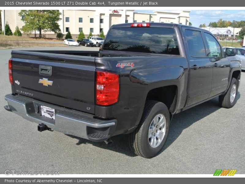 Tungsten Metallic / Jet Black 2015 Chevrolet Silverado 1500 LT Z71 Double Cab 4x4