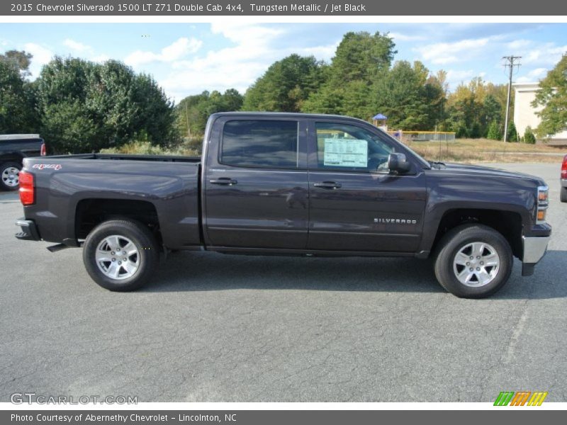 Tungsten Metallic / Jet Black 2015 Chevrolet Silverado 1500 LT Z71 Double Cab 4x4