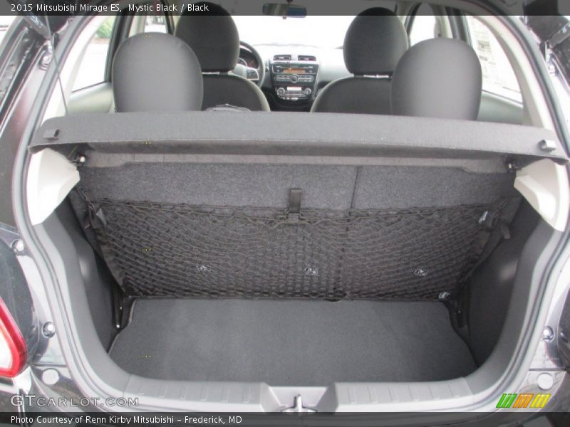 Mystic Black / Black 2015 Mitsubishi Mirage ES