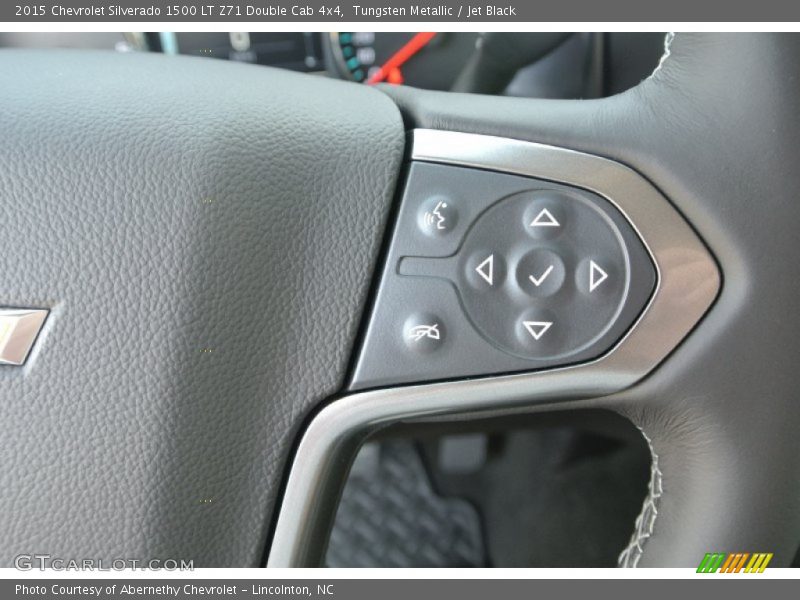 Tungsten Metallic / Jet Black 2015 Chevrolet Silverado 1500 LT Z71 Double Cab 4x4