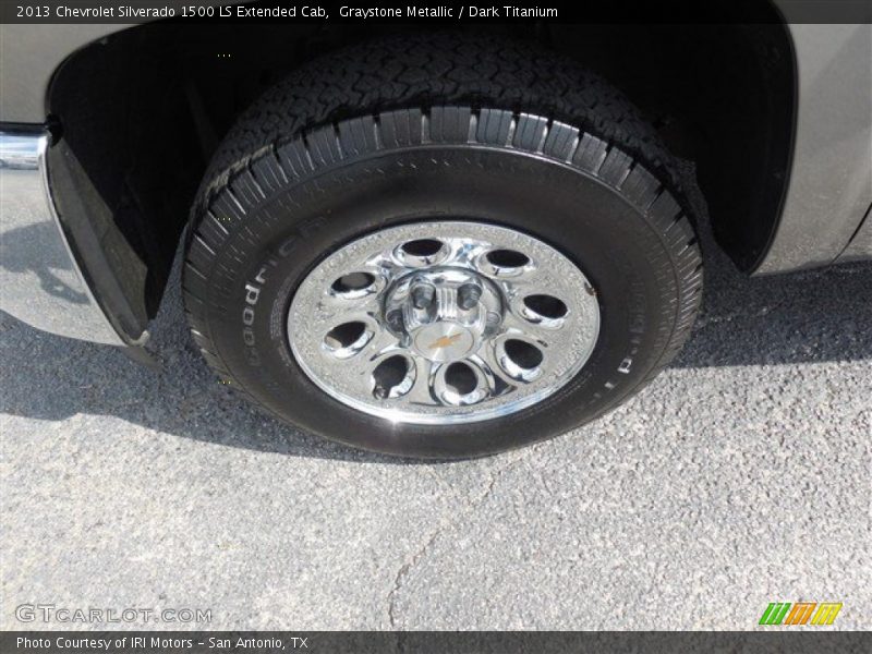 Graystone Metallic / Dark Titanium 2013 Chevrolet Silverado 1500 LS Extended Cab