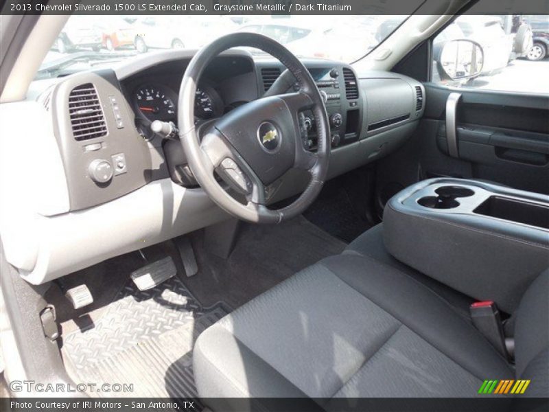 Graystone Metallic / Dark Titanium 2013 Chevrolet Silverado 1500 LS Extended Cab