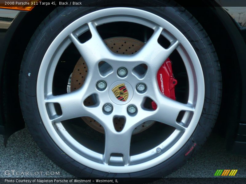 Black / Black 2008 Porsche 911 Targa 4S