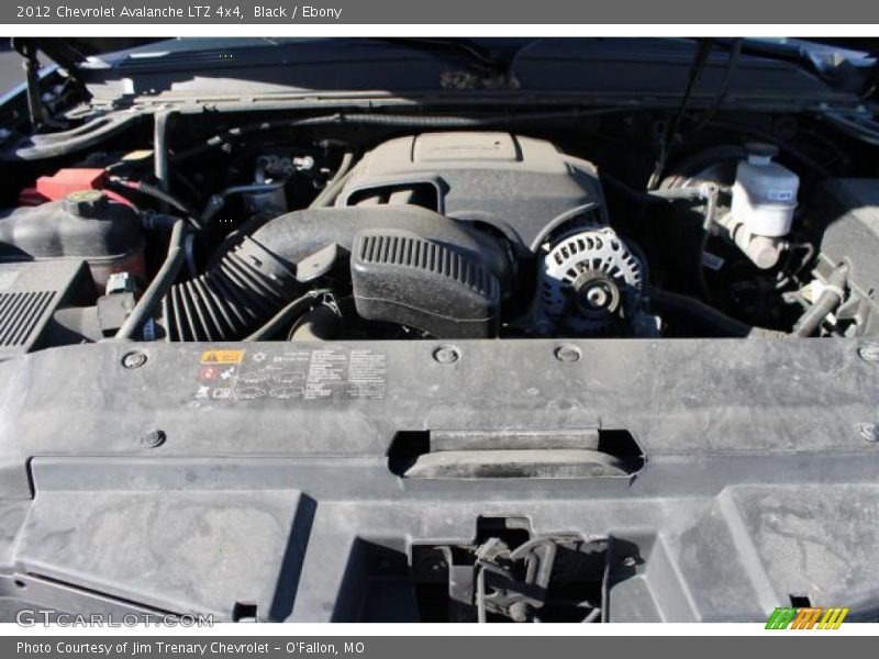 Black / Ebony 2012 Chevrolet Avalanche LTZ 4x4