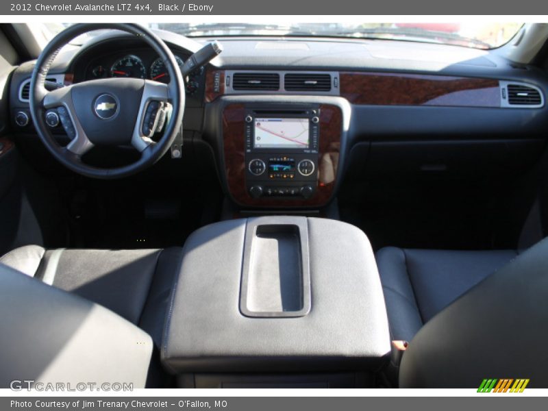 Black / Ebony 2012 Chevrolet Avalanche LTZ 4x4