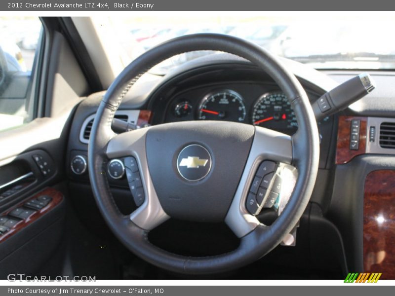 Black / Ebony 2012 Chevrolet Avalanche LTZ 4x4