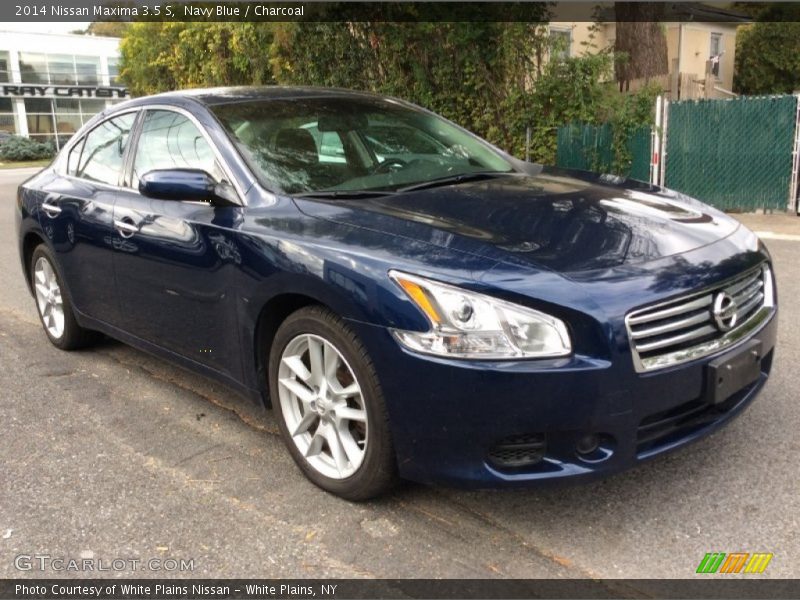Navy Blue / Charcoal 2014 Nissan Maxima 3.5 S