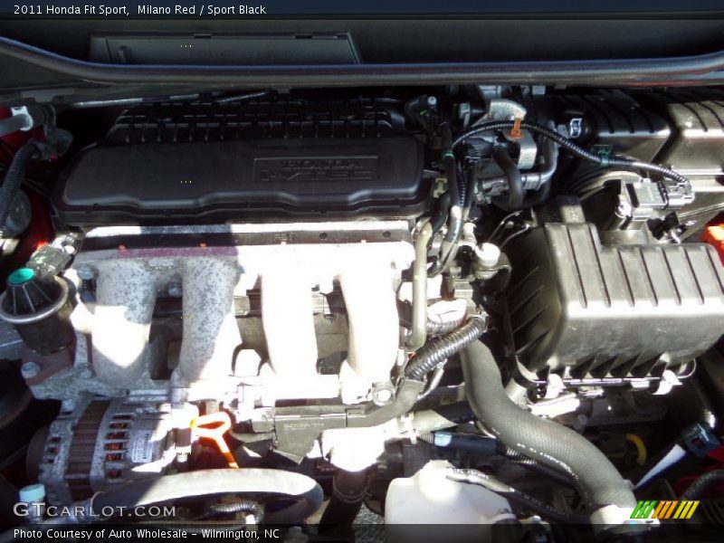 Milano Red / Sport Black 2011 Honda Fit Sport
