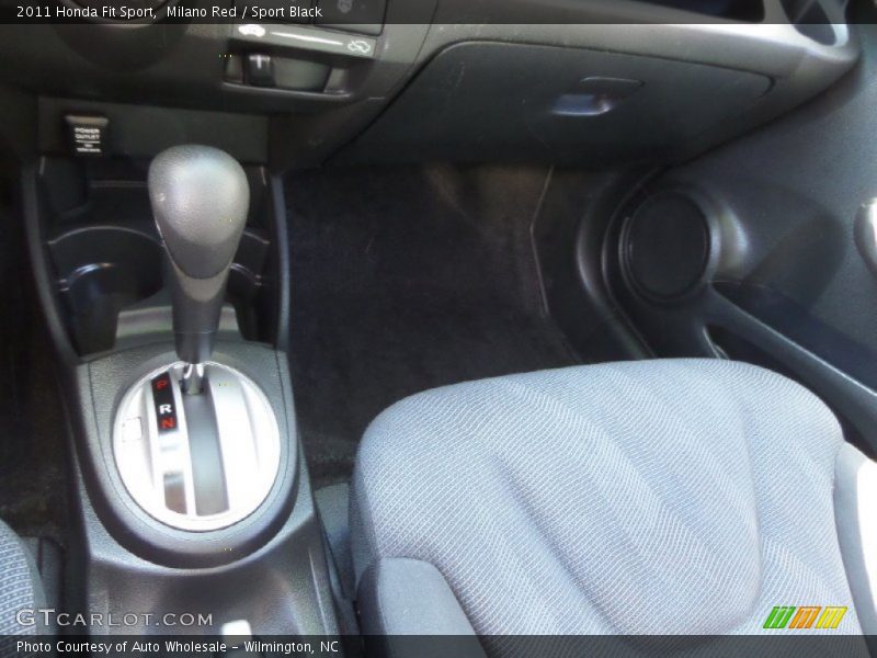 Milano Red / Sport Black 2011 Honda Fit Sport
