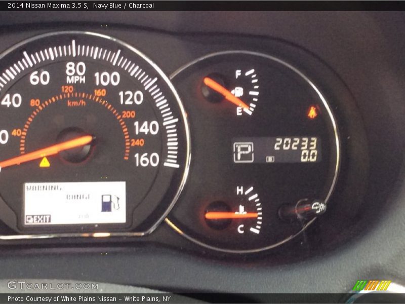 Navy Blue / Charcoal 2014 Nissan Maxima 3.5 S