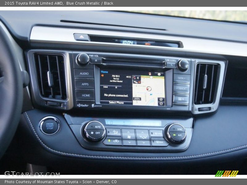 Controls of 2015 RAV4 Limited AWD