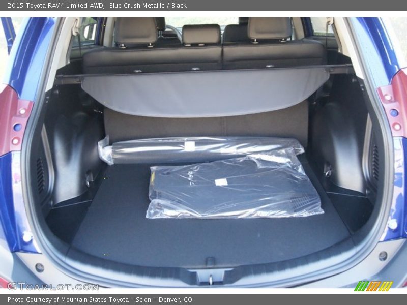 Blue Crush Metallic / Black 2015 Toyota RAV4 Limited AWD