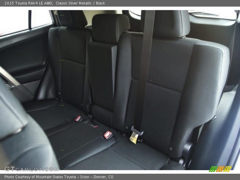 Classic Silver Metallic / Black 2015 Toyota RAV4 LE AWD