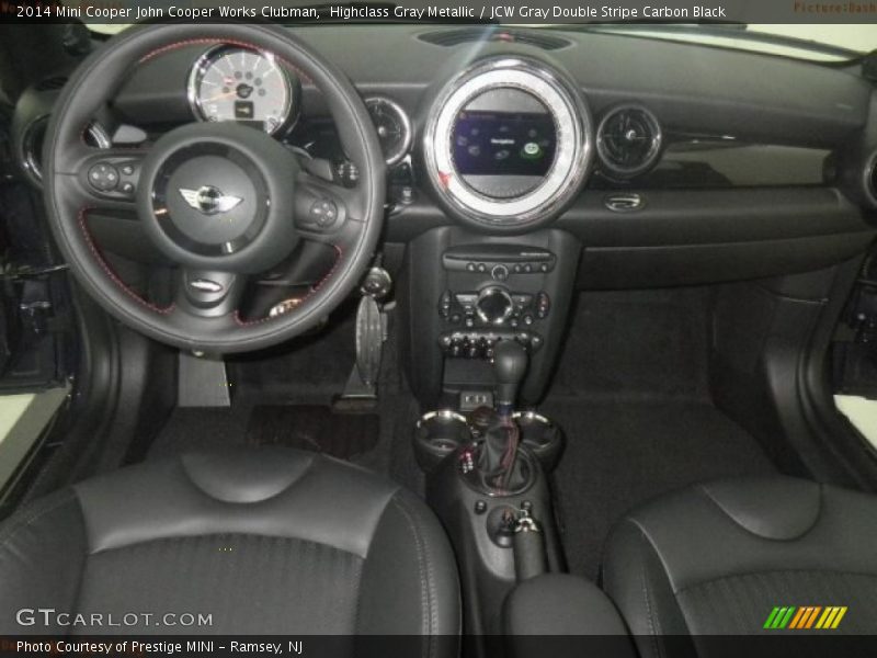 Highclass Gray Metallic / JCW Gray Double Stripe Carbon Black 2014 Mini Cooper John Cooper Works Clubman