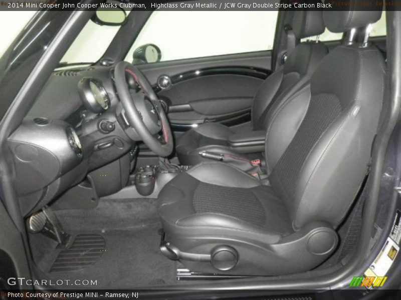 Highclass Gray Metallic / JCW Gray Double Stripe Carbon Black 2014 Mini Cooper John Cooper Works Clubman