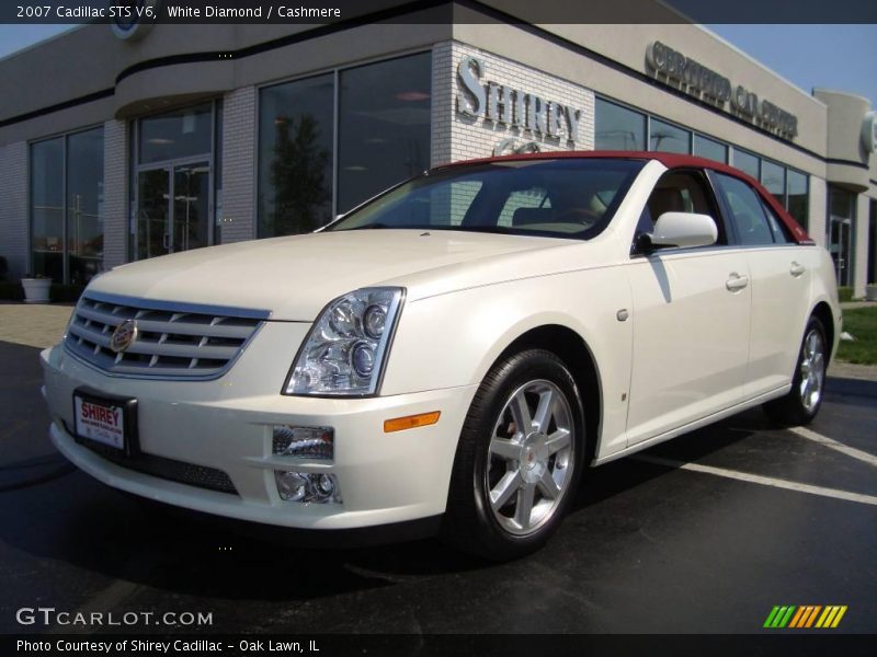 White Diamond / Cashmere 2007 Cadillac STS V6