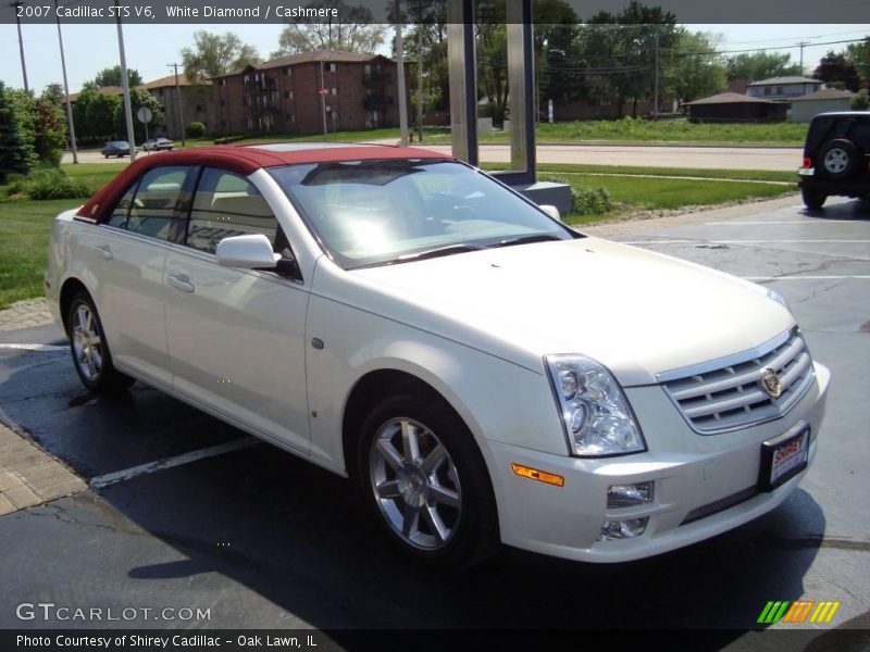 White Diamond / Cashmere 2007 Cadillac STS V6