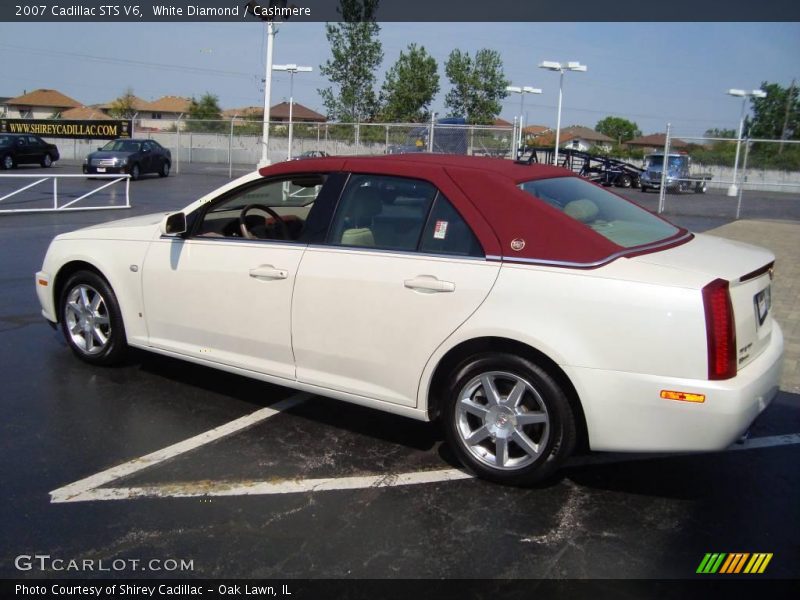 White Diamond / Cashmere 2007 Cadillac STS V6