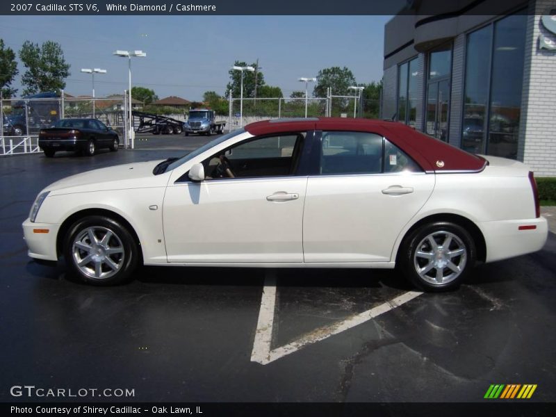 White Diamond / Cashmere 2007 Cadillac STS V6