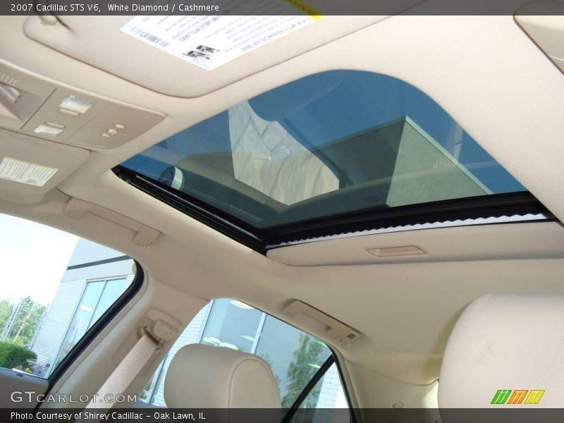 White Diamond / Cashmere 2007 Cadillac STS V6