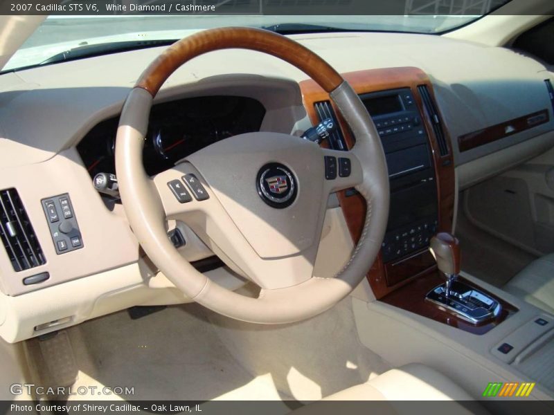 White Diamond / Cashmere 2007 Cadillac STS V6