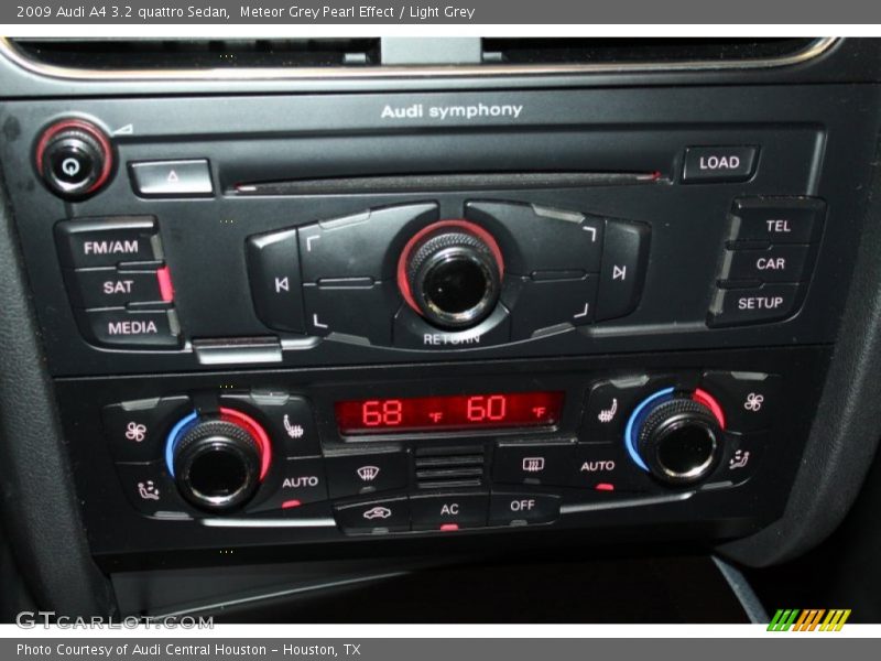Meteor Grey Pearl Effect / Light Grey 2009 Audi A4 3.2 quattro Sedan