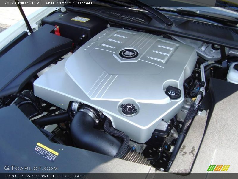 White Diamond / Cashmere 2007 Cadillac STS V6