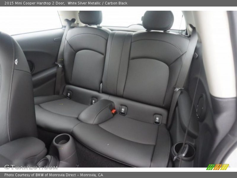 White Silver Metallic / Carbon Black 2015 Mini Cooper Hardtop 2 Door
