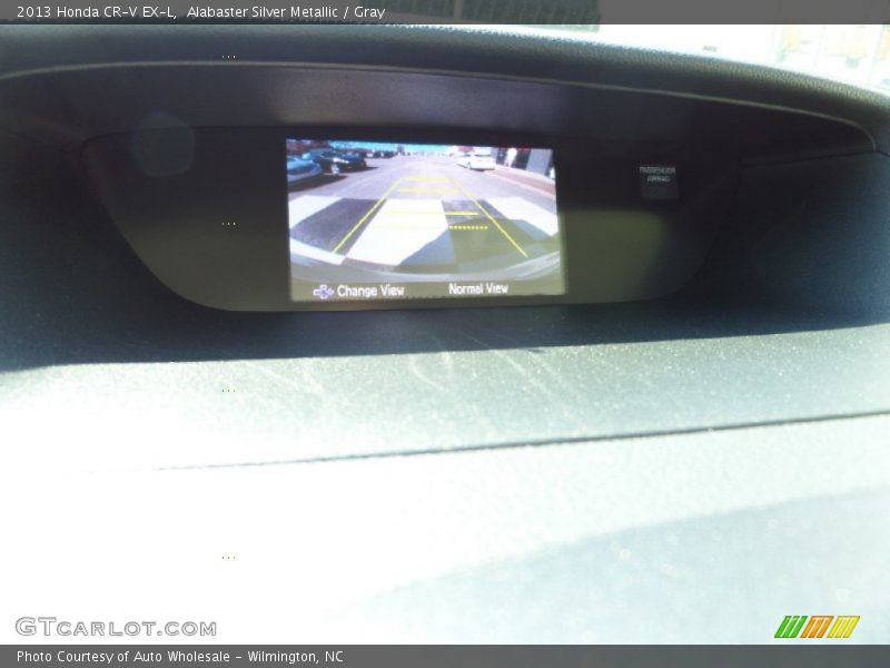 Alabaster Silver Metallic / Gray 2013 Honda CR-V EX-L