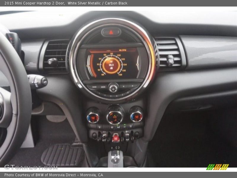 White Silver Metallic / Carbon Black 2015 Mini Cooper Hardtop 2 Door