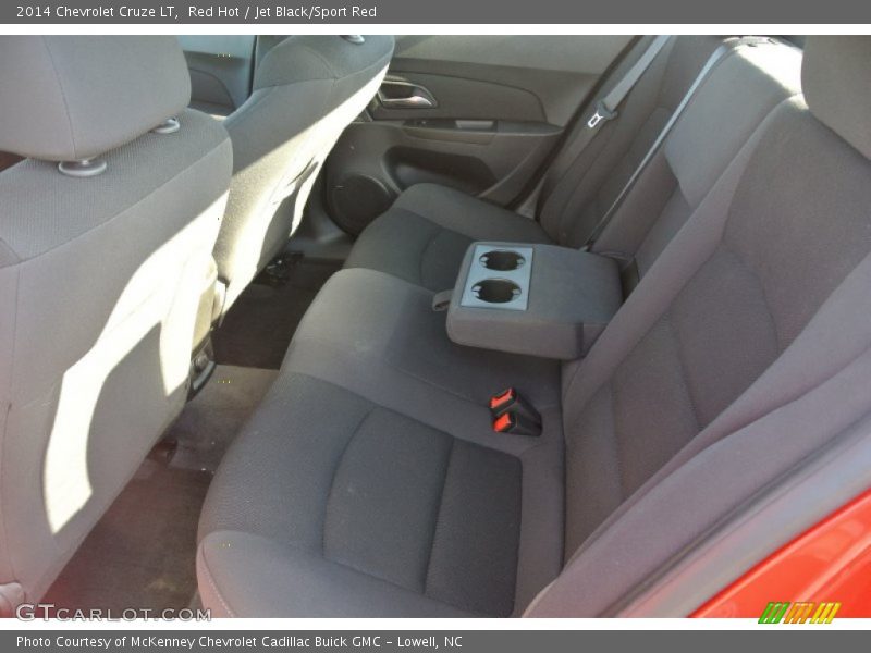 Red Hot / Jet Black/Sport Red 2014 Chevrolet Cruze LT