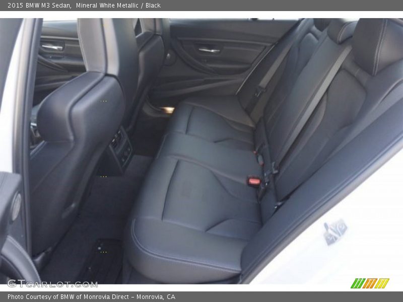 Mineral White Metallic / Black 2015 BMW M3 Sedan