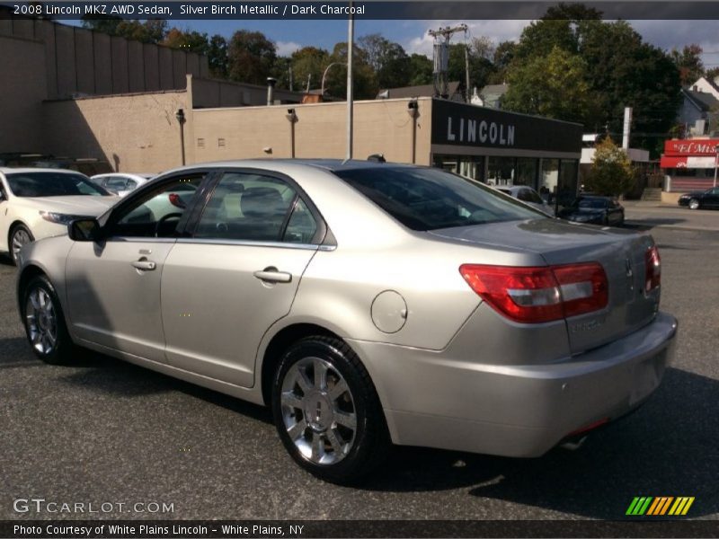 Silver Birch Metallic / Dark Charcoal 2008 Lincoln MKZ AWD Sedan