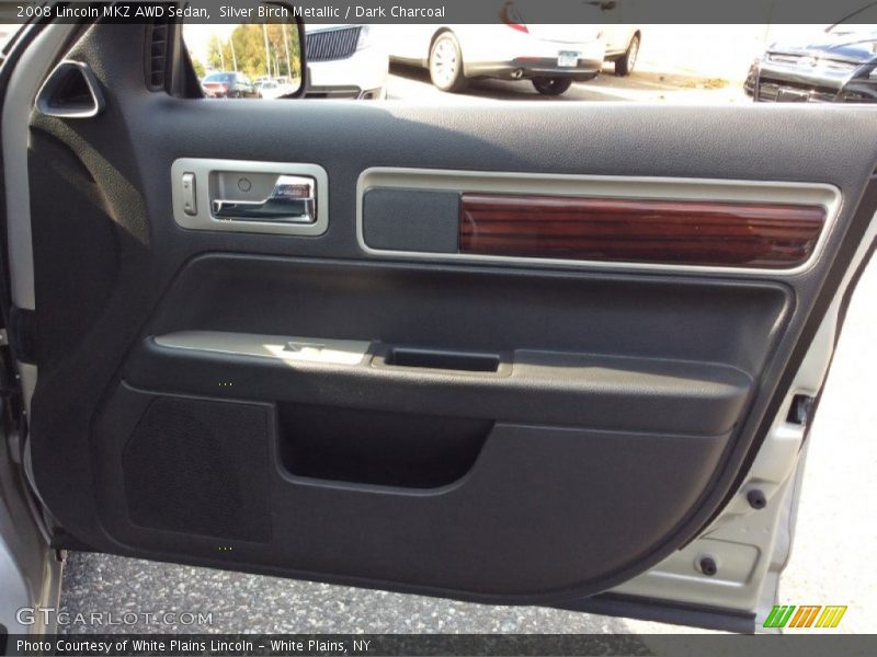 Silver Birch Metallic / Dark Charcoal 2008 Lincoln MKZ AWD Sedan