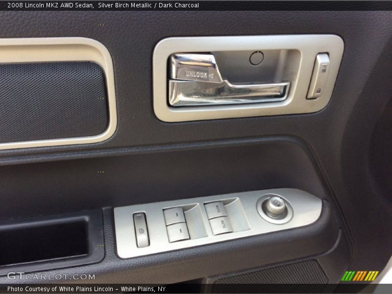 Silver Birch Metallic / Dark Charcoal 2008 Lincoln MKZ AWD Sedan