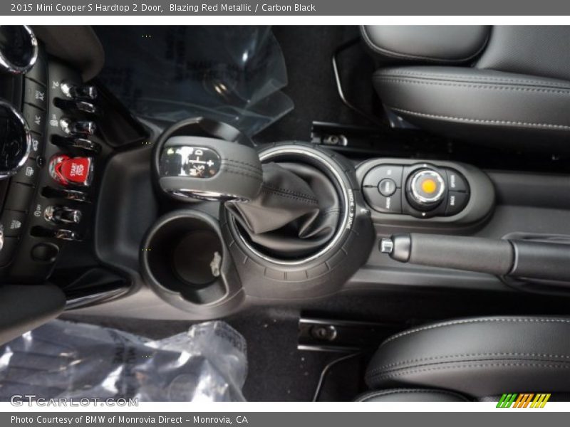 Blazing Red Metallic / Carbon Black 2015 Mini Cooper S Hardtop 2 Door