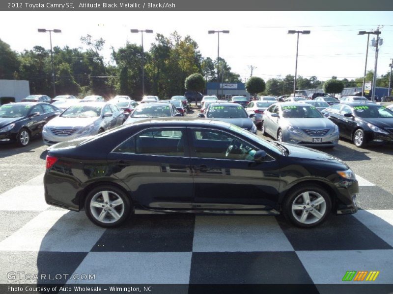 Attitude Black Metallic / Black/Ash 2012 Toyota Camry SE