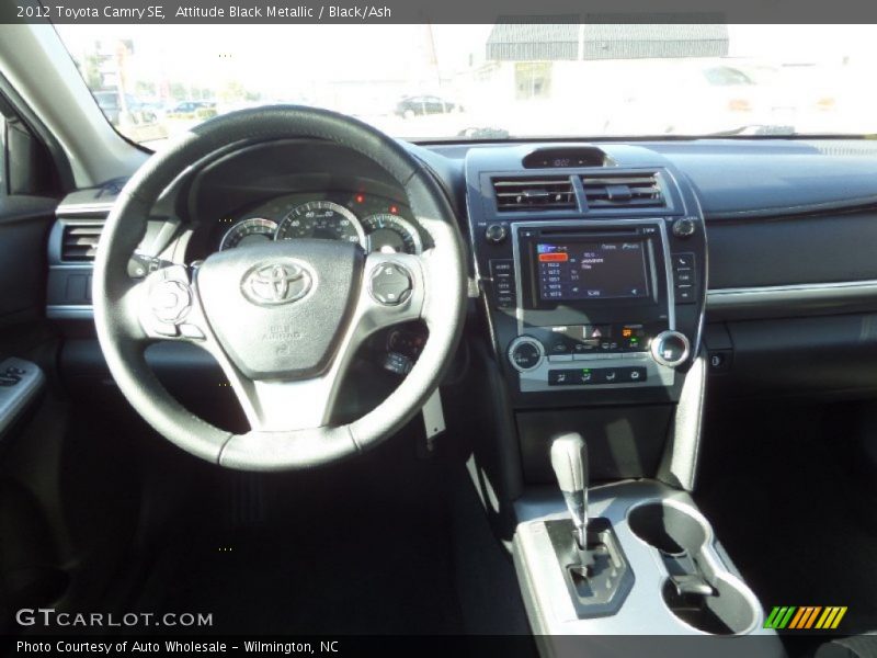 Attitude Black Metallic / Black/Ash 2012 Toyota Camry SE